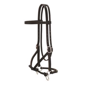 Justin Dunn Bitless Bridle | Black